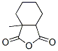 Hexahydro-1-methylphthalic anhydride Structure