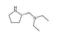 N,N-diethyl-N-(((S)-pyrrolidin-2-yl)methyl)amine结构式