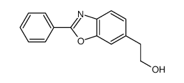 2-(2-phenyl-1,3-benzoxazol-6-yl)ethanol结构式