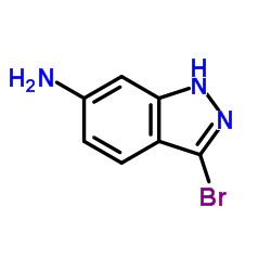 3-Bromo-1H-indazol-6-amine Structure