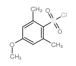 4-甲氧基-2,6-二甲基苯磺酰氯结构式