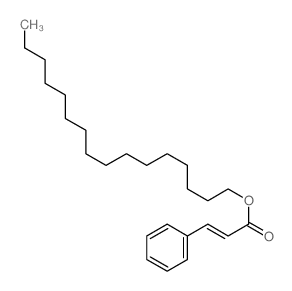 2-Propenoic acid,3-phenyl-, hexadecyl ester structure