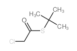 S-tert-butyl 2-chloroethanethioate Structure