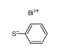 bismuth (III)-benzenethiolate Structure