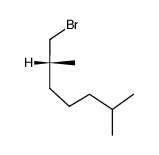 (R)-1-bromo-2,6-dimethyl-heptane结构式