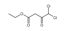 ETHYL 4,4-DICHLORO-3-OXOBUTANOATE Structure