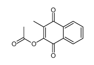 2-Acetoxy-3-methyl-1,4-naphthoquinone结构式