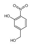 5-(羟甲基)-2-硝基苯酚结构式