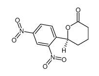 δ-2,4-Dinitrophenyl-δ-valerolacton Structure