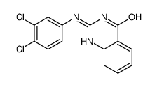 2-(3,4-dichloroanilino)-1H-quinazolin-4-one Structure