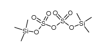 bis(trimethylsilyl hydrogen sulfate) anhydride Structure
