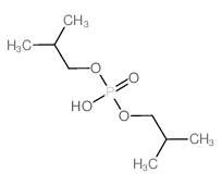bis(2-methylpropoxy)phosphinic acid Structure