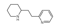 2-(2-(哌啶-2-基)乙基)吡啶结构式