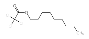 nonyl 2,2,2-trichloroacetate结构式