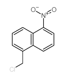 1-氯甲基-5-硝基萘结构式