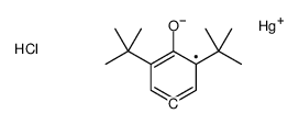 chloro-(3,5-ditert-butyl-4-hydroxyphenyl)mercury结构式