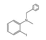 N-benzyl-2-iodo-N-methylaniline Structure