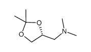1,3-Dioxolane-4-methanamine,N,N,2,2-tetramethyl-,(4R)-(9CI) Structure