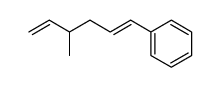 4-methyl-1-phenyl-1,5-hexadiene Structure