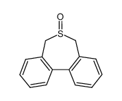 5,7-dihydrodibenzo[c,e]thiepin 6-oxide Structure