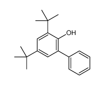2,4-ditert-butyl-6-phenylphenol结构式