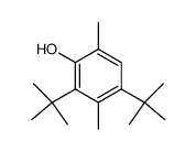 2,4-Bis(1,1-dimethylethyl)-3,6-dimethylphenol结构式