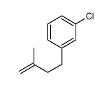 3-(3-甲基-3-丁烯-1-基)氯苯结构式
