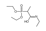 2-diethoxyphosphoryl-N-ethylpropanamide结构式