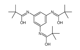 1,3,5-三(2,2-二甲基丙酰胺)苯结构式
