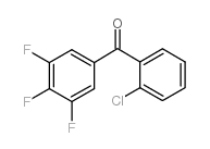 2-CHLORO-3',4',5'-TRIFLUOROBENZOPHENONE结构式