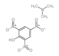 N,N-dimethylmethanamine; 2,4,6-trinitrophenol结构式