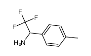2,2,2-三氟-1-(4-甲基苯基)乙胺结构式