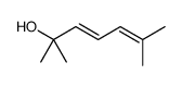 2,6-dimethylhepta-3,5-dien-2-ol Structure