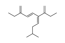 (4E,6E)-5-(but-1-en-2-yl)-2-methyl-8-methylenedeca-4,6-diene结构式