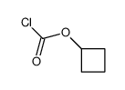 cyclobutyl carbonochloridate Structure