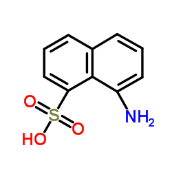 1-naphthylamine-8-sulfonic acid Structure