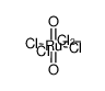 mono(dioxoruthenium(VI)) tetrachloride Structure