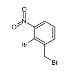 2-bromo-1-bromomethyl-3-nitrobenzene Structure