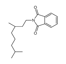 2-[(3S)-3,7-dimethyloctyl]isoindole-1,3-dione Structure