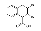 2,3-dibromo-1,2,3,4-tetrahydro-[1]naphthoic acid结构式