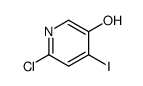 2-氯-5-羟基-4-碘吡啶结构式