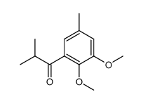 1-(2,3-dimethoxy-5-methylphenyl)-2-methyl-propan-1-one Structure