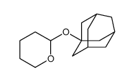 2H-Pyran, tetrahydro-2-(tricyclo[3.3.1.13,7]dec-1-yloxy) Structure
