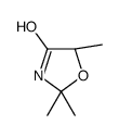 (5S)-2,2,5-trimethyl-1,3-oxazolidin-4-one Structure