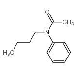 N-丁基乙酰苯胺结构式