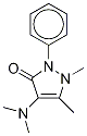 4-DiMethylaMino Antipyrine-d6 Structure