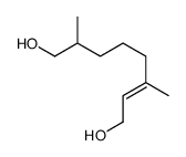3,7-dimethyloct-2-ene-1,8-diol结构式
