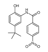 N-(5-tert-butyl-2-hydroxyphenyl)-4-nitrobenzamide Structure
