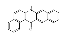 7H-dibenz[a,i]acridin-14-one Structure