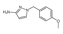 1-(4-methoxybenzyl)-1H-pyrazol-3-amine Structure